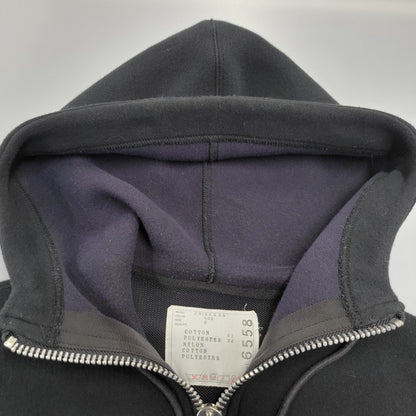 【中古品】【レディース】 SACAI サカイ 23-06558 SPONGE ZIP SWEAT HOODIE スポンジ ジップ スウェット フーディー トップス 長袖 168-261023-cs-03-izu サイズ：2 カラー：ブラック 万代Net店