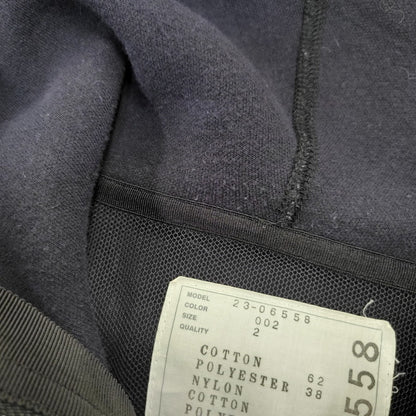 【中古品】【レディース】 SACAI サカイ 23-06558 SPONGE ZIP SWEAT HOODIE スポンジ ジップ スウェット フーディー トップス 長袖 168-261023-cs-03-izu サイズ：2 カラー：ブラック 万代Net店