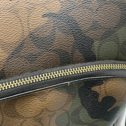 【現状渡し品】【メンズ/レディース】 COACH コーチ SIGNATURE BACKPACK F37613 シグネチャー バックパック リュック バッグ カバン 鞄 180-261021-as-08-izu カラー：マルチカラー 万代Net店