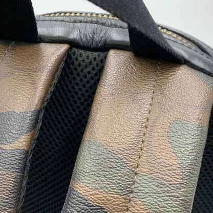 【現状渡し品】【メンズ/レディース】 COACH コーチ SIGNATURE BACKPACK F37613 シグネチャー バックパック リュック バッグ カバン 鞄 180-261021-as-08-izu カラー：マルチカラー 万代Net店