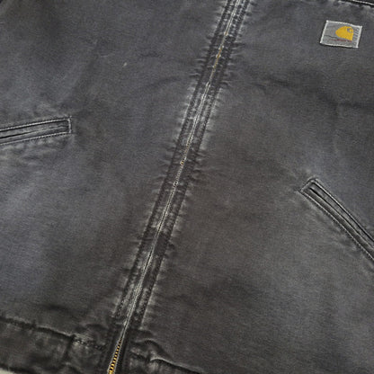 【中古品】【メンズ】 CARHART WIP カーハート ダブリューアイピー IO35280 OG DETROIT JACKET デトロイト ジャケット アウター 142-261023-cs-06-izu サイズ：S カラー：ブラック 万代Net店