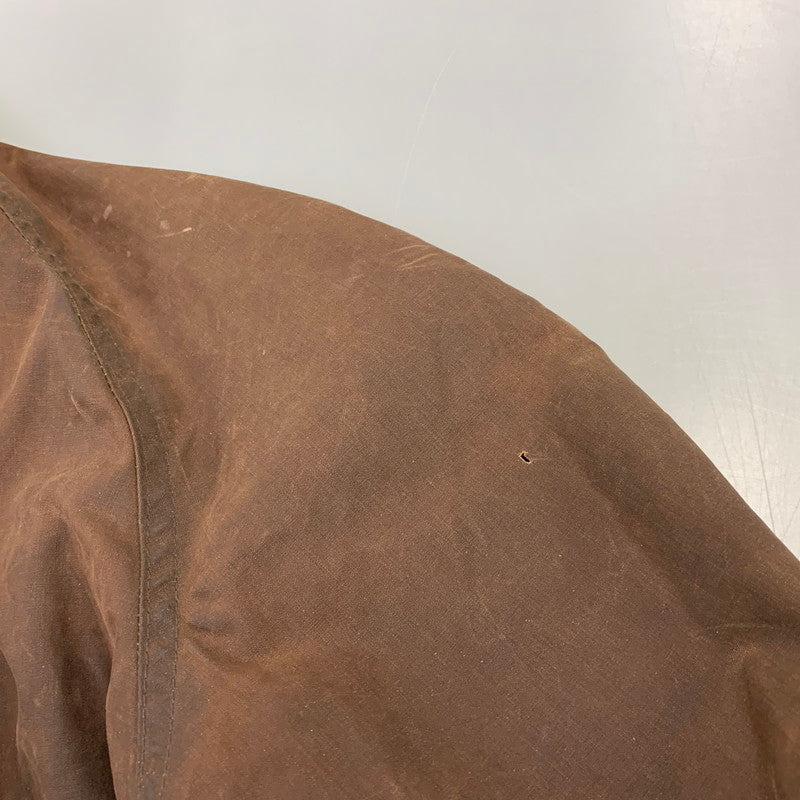 【現状渡し品】【メンズ】 LEWIS CREEK ルイス クリーク スコットランド製 WAXED JACKET ワックスド ジャケット アウター 146-261026-yn-06-izu サイズ：L カラー：ブラウン 万代Net店