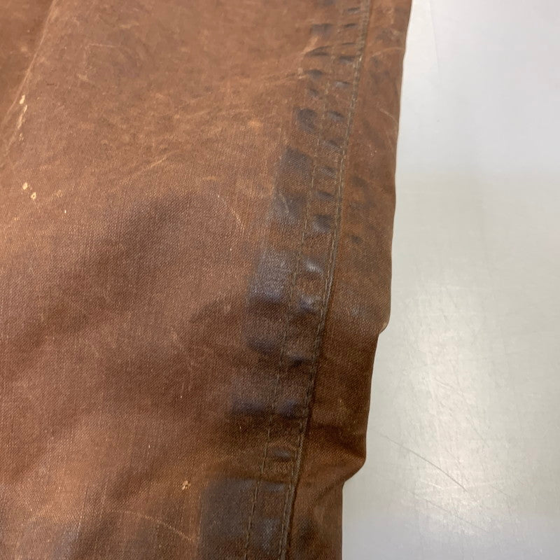 【現状渡し品】【メンズ】 LEWIS CREEK ルイス クリーク スコットランド製 WAXED JACKET ワックスド ジャケット アウター 146-261026-yn-06-izu サイズ：L カラー：ブラウン 万代Net店
