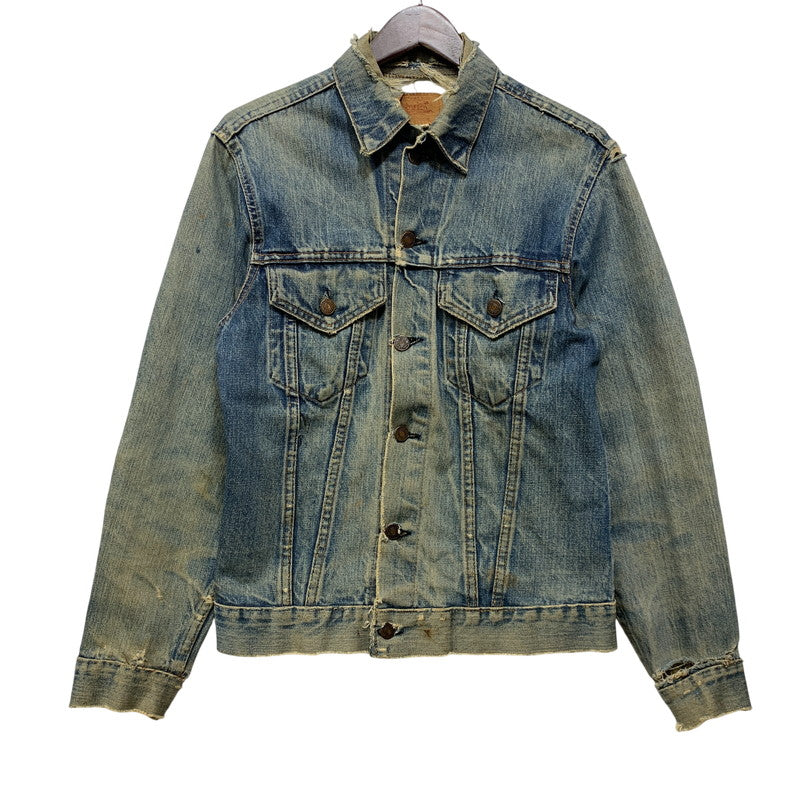 【現状渡し品】【メンズ】 LEVI'S リーバイス 70505 刻印52 USA製 3RD DENIM TRACKER JACKET デニム トラッカー ジャケット アウター 146-261024-ya-18-izu サイズ：下記参照 カラー：インディゴ 万代Net店