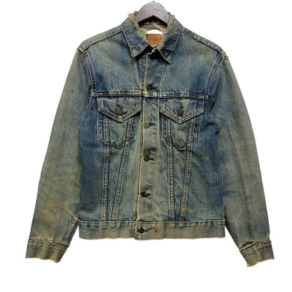 【現状渡し品】【メンズ】 LEVI'S リーバイス 70505 刻印52 USA製 3RD DENIM TRACKER JACKET デニム トラッカー ジャケット アウター 146-261024-ya-18-izu サイズ：下記参照 カラー：インディゴ 万代Net店