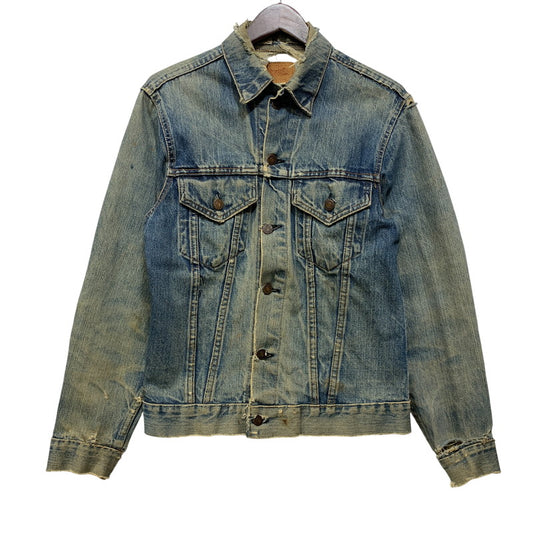 【現状渡し品】【メンズ】 LEVI'S リーバイス 70505 刻印52 USA製 3RD DENIM TRACKER JACKET デニム トラッカー ジャケット アウター 146-261024-ya-18-izu サイズ：下記参照 カラー：インディゴ 万代Net店