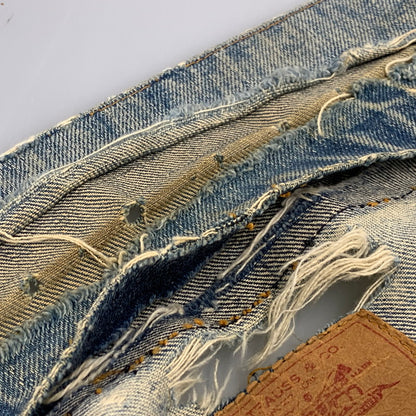【現状渡し品】【メンズ】 LEVI'S リーバイス 70505 刻印52 USA製 3RD DENIM TRACKER JACKET デニム トラッカー ジャケット アウター 146-261024-ya-18-izu サイズ：下記参照 カラー：インディゴ 万代Net店