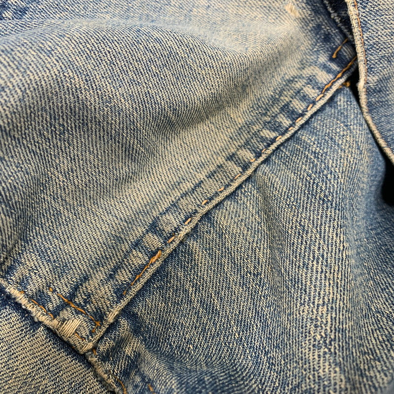 【現状渡し品】【メンズ】 LEVI'S リーバイス 70505 刻印52 USA製 3RD DENIM TRACKER JACKET デニム トラッカー ジャケット アウター 146-261024-ya-18-izu サイズ：下記参照 カラー：インディゴ 万代Net店