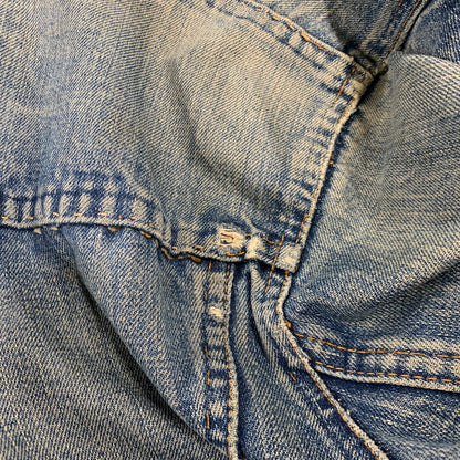 【現状渡し品】【メンズ】 LEVI'S リーバイス 70505 刻印52 USA製 3RD DENIM TRACKER JACKET デニム トラッカー ジャケット アウター 146-261024-ya-18-izu サイズ：下記参照 カラー：インディゴ 万代Net店