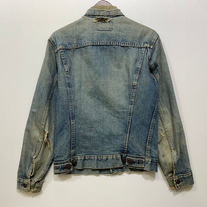 【現状渡し品】【メンズ】 LEVI'S リーバイス 70505 刻印52 USA製 3RD DENIM TRACKER JACKET デニム トラッカー ジャケット アウター 146-261024-ya-18-izu サイズ：下記参照 カラー：インディゴ 万代Net店