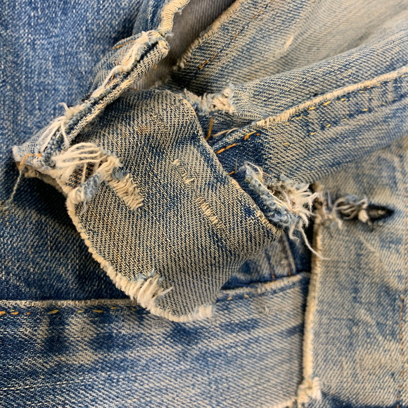 【現状渡し品】【メンズ】 LEVI'S リーバイス 70505 刻印52 USA製 3RD DENIM TRACKER JACKET デニム トラッカー ジャケット アウター 146-261024-ya-18-izu サイズ：下記参照 カラー：インディゴ 万代Net店