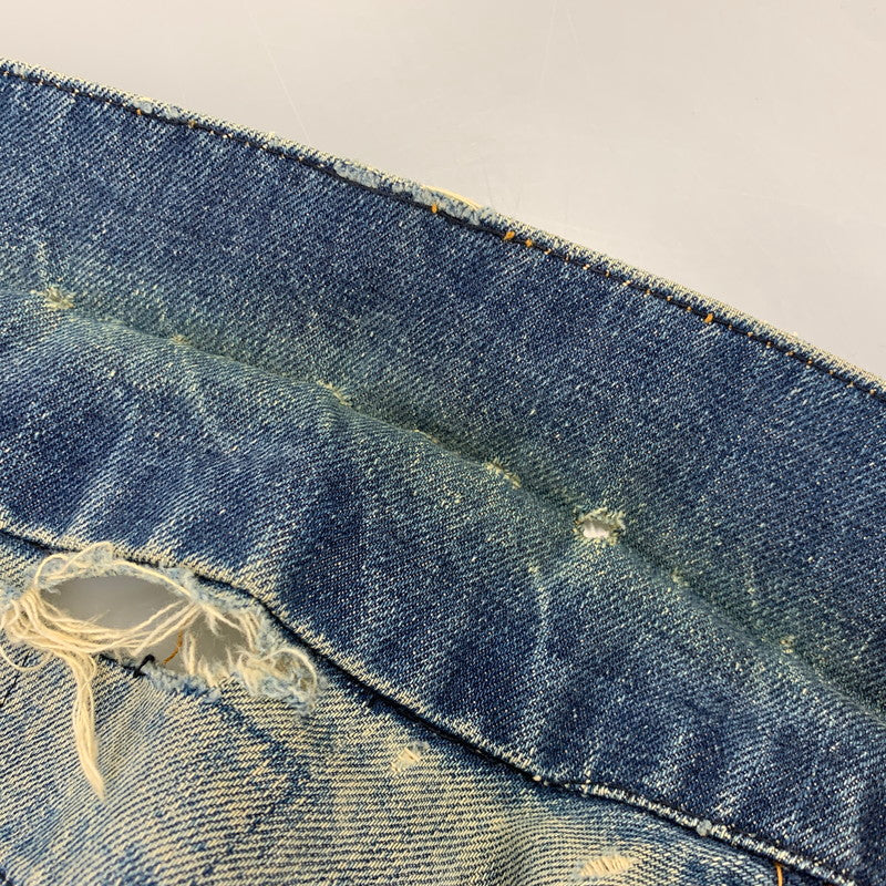 【現状渡し品】【メンズ】 LEVI'S リーバイス 70505 刻印52 USA製 3RD DENIM TRACKER JACKET デニム トラッカー ジャケット アウター 146-261024-ya-18-izu サイズ：下記参照 カラー：インディゴ 万代Net店