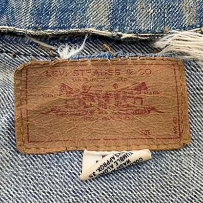 【現状渡し品】【メンズ】 LEVI'S リーバイス 70505 刻印52 USA製 3RD DENIM TRACKER JACKET デニム トラッカー ジャケット アウター 146-261024-ya-18-izu サイズ：下記参照 カラー：インディゴ 万代Net店