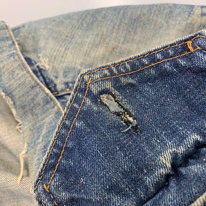 【現状渡し品】【メンズ】 LEVI'S リーバイス 70505 刻印52 USA製 3RD DENIM TRACKER JACKET デニム トラッカー ジャケット アウター 146-261024-ya-18-izu サイズ：下記参照 カラー：インディゴ 万代Net店
