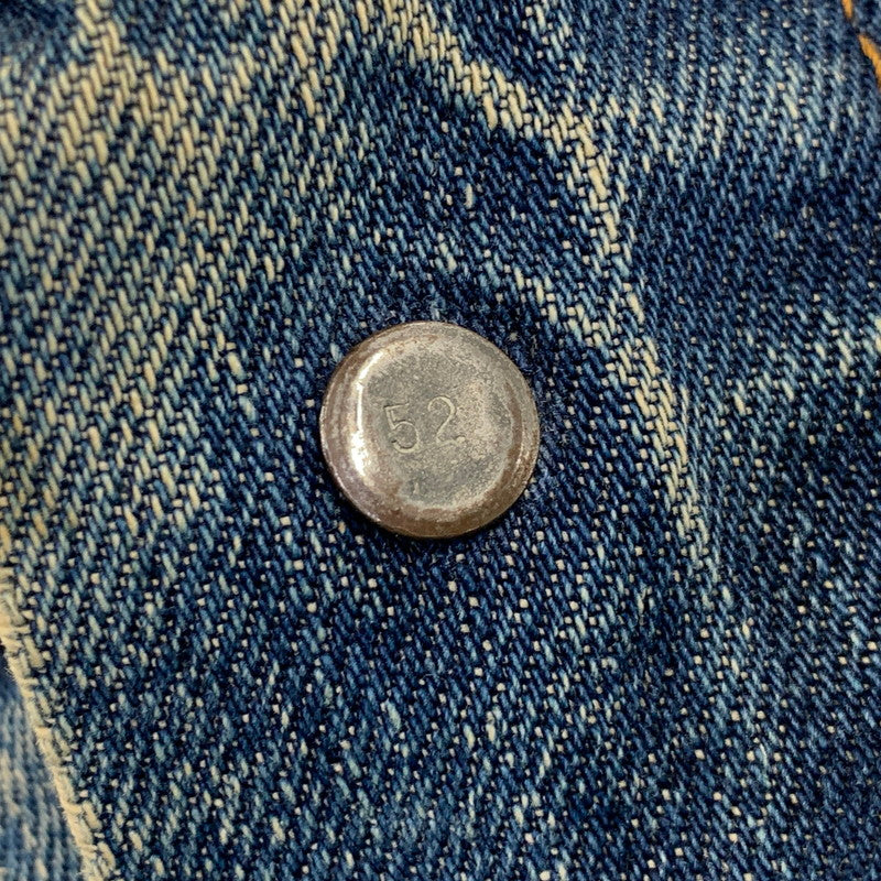 【現状渡し品】【メンズ】 LEVI'S リーバイス 70505 刻印52 USA製 3RD DENIM TRACKER JACKET デニム トラッカー ジャケット アウター 146-261024-ya-18-izu サイズ：下記参照 カラー：インディゴ 万代Net店