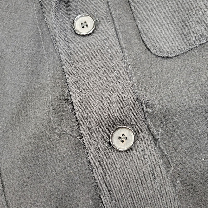 【中古品】【メンズ】 COMME DES GARCONS SHIRT コムデギャルソンシャツ 18AW WOOL JACKET ウール ジャケット アウター 140-261023-cs-02-izu サイズ：S カラー：ブラック 万代Net店