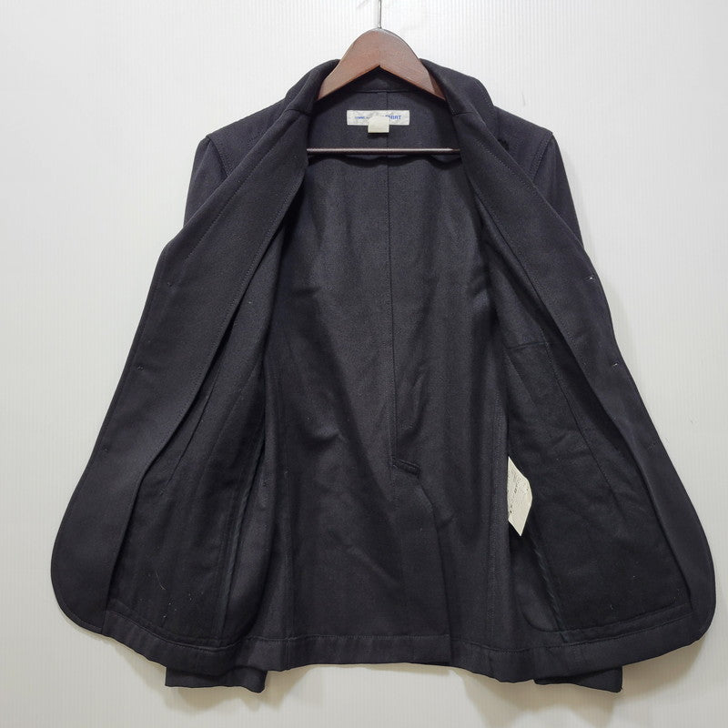 【中古品】【メンズ】 COMME DES GARCONS SHIRT コムデギャルソンシャツ 18AW WOOL JACKET ウール ジャケット アウター 140-261023-cs-02-izu サイズ：S カラー：ブラック 万代Net店