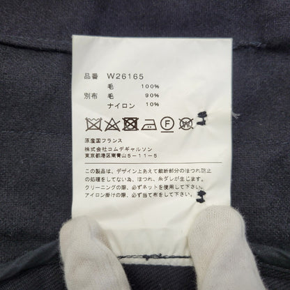 【中古品】【メンズ】 COMME DES GARCONS SHIRT コムデギャルソンシャツ 18AW WOOL JACKET ウール ジャケット アウター 140-261023-cs-02-izu サイズ：S カラー：ブラック 万代Net店