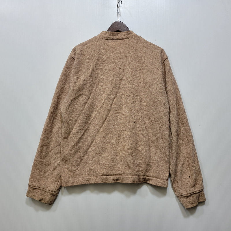 【現状渡し品】【メンズ】 COMME DES GARCONS SHIRT コムデギャルソンシャツ フランス製 1995AW-98SS MESH LINER WOOL CARDIGAN メッシュ ライナー ウール カーディガン トップス 長袖 146-261023-cs-07-izu サイズ：M カラー：ブラウン系 万代Net店