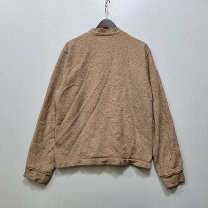【現状渡し品】【メンズ】 COMME DES GARCONS SHIRT コムデギャルソンシャツ フランス製 1995AW-98SS MESH LINER WOOL CARDIGAN メッシュ ライナー ウール カーディガン トップス 長袖 146-261023-cs-07-izu サイズ：M カラー：ブラウン系 万代Net店