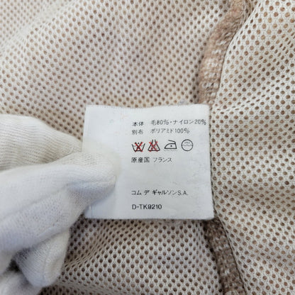 【現状渡し品】【メンズ】 COMME DES GARCONS SHIRT コムデギャルソンシャツ フランス製 1995AW-98SS MESH LINER WOOL CARDIGAN メッシュ ライナー ウール カーディガン トップス 長袖 146-261023-cs-07-izu サイズ：M カラー：ブラウン系 万代Net店