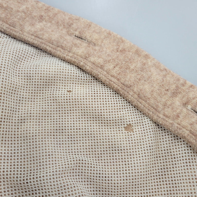 【現状渡し品】【メンズ】 COMME DES GARCONS SHIRT コムデギャルソンシャツ フランス製 1995AW-98SS MESH LINER WOOL CARDIGAN メッシュ ライナー ウール カーディガン トップス 長袖 146-261023-cs-07-izu サイズ：M カラー：ブラウン系 万代Net店