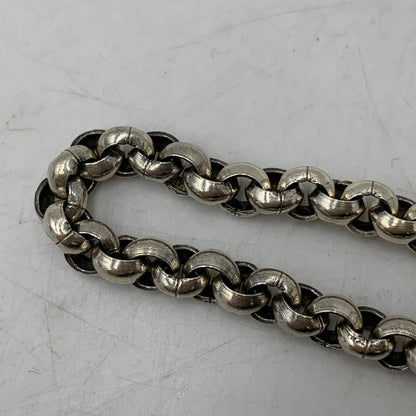 【中古品】【メンズ/レディース】 UNKNOWN 925 ROLL CHAIN NECKLACE ロールチェーン ネックレス アクセサリー 192-261021-as-06-izu カラー：シルバー 万代Net店
