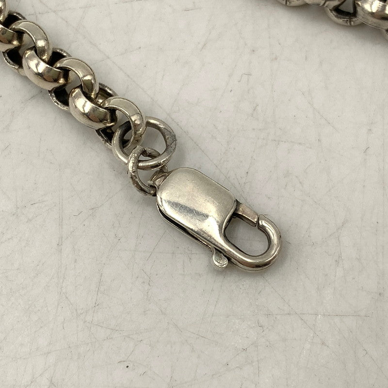 【中古品】【メンズ/レディース】 UNKNOWN 925 ROLL CHAIN NECKLACE ロールチェーン ネックレス アクセサリー 192-261021-as-06-izu カラー：シルバー 万代Net店