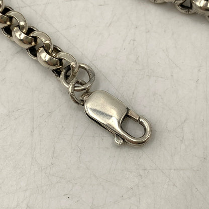 【中古品】【メンズ/レディース】 UNKNOWN 925 ROLL CHAIN NECKLACE ロールチェーン ネックレス アクセサリー 192-261021-as-06-izu カラー：シルバー 万代Net店