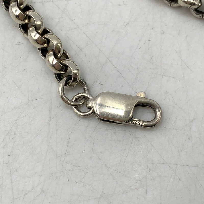 【中古品】【メンズ/レディース】 UNKNOWN 925 ROLL CHAIN NECKLACE ロールチェーン ネックレス アクセサリー 192-261021-as-06-izu カラー：シルバー 万代Net店