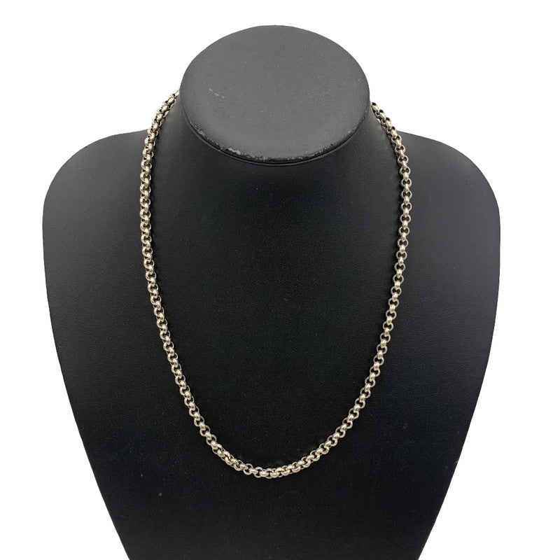 【中古品】【メンズ/レディース】 UNKNOWN 925 ROLL CHAIN NECKLACE ロールチェーン ネックレス アクセサリー 192-261021-as-06-izu カラー：シルバー 万代Net店