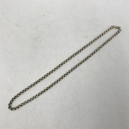 【中古品】【メンズ/レディース】 UNKNOWN 925 ROLL CHAIN NECKLACE ロールチェーン ネックレス アクセサリー 192-261021-as-06-izu カラー：シルバー 万代Net店