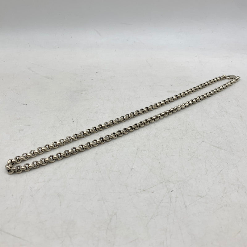 【中古品】【メンズ/レディース】 UNKNOWN 925 ROLL CHAIN NECKLACE ロールチェーン ネックレス アクセサリー 192-261021-as-06-izu カラー：シルバー 万代Net店