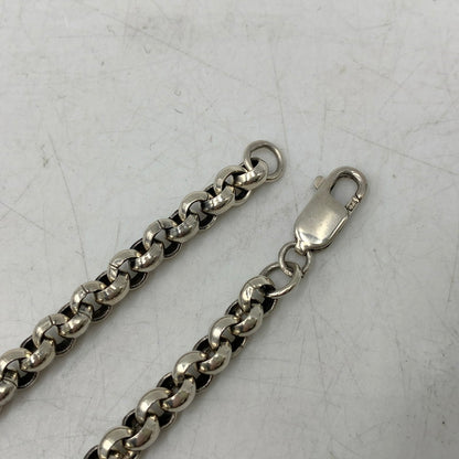 【中古品】【メンズ/レディース】 UNKNOWN 925 ROLL CHAIN NECKLACE ロールチェーン ネックレス アクセサリー 192-261021-as-06-izu カラー：シルバー 万代Net店
