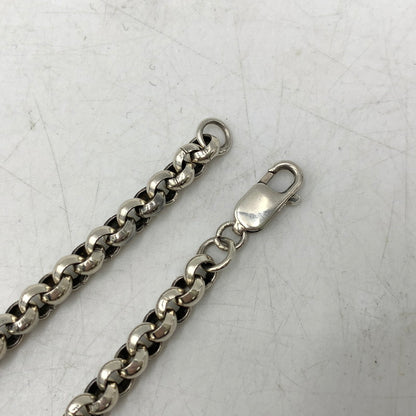 【中古品】【メンズ/レディース】 UNKNOWN 925 ROLL CHAIN NECKLACE ロールチェーン ネックレス アクセサリー 192-261021-as-06-izu カラー：シルバー 万代Net店