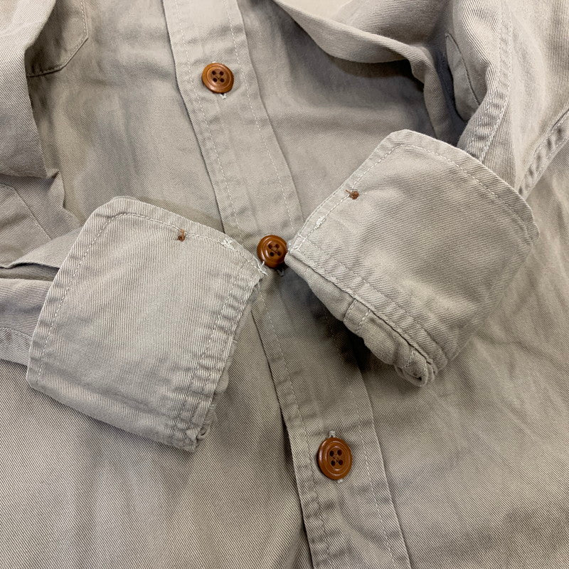 【中古品】【レディース】 POLO COUNTRY ポロ カントリー 2POCKET LS SHIRT 2ポケット ロングスリーブ シャツ トップス 長袖 168-261030-cs-10-izu サイズ：7 カラー：ベージュ 万代Net店