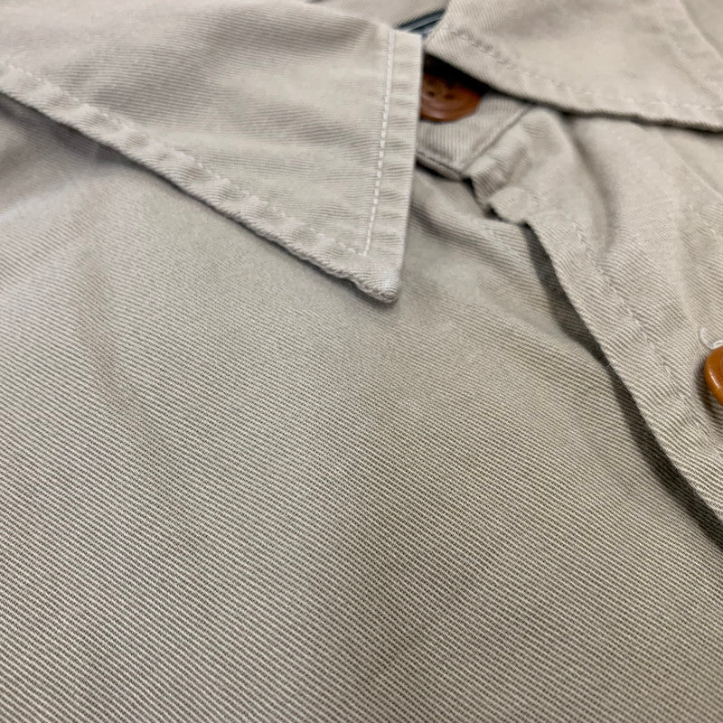 【中古品】【レディース】 POLO COUNTRY ポロ カントリー 2POCKET LS SHIRT 2ポケット ロングスリーブ シャツ トップス 長袖 168-261030-cs-10-izu サイズ：7 カラー：ベージュ 万代Net店