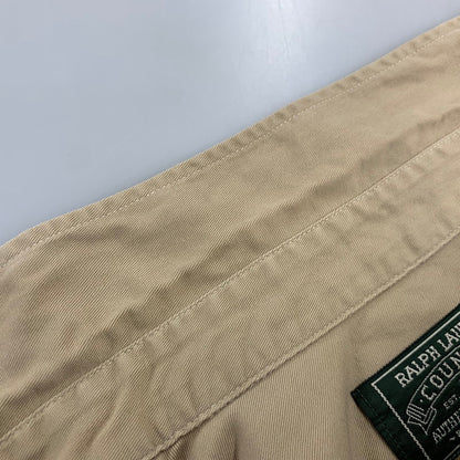 【中古品】【レディース】 POLO COUNTRY ポロ カントリー 2POCKET LS SHIRT 2ポケット ロングスリーブ シャツ トップス 長袖 168-261030-cs-10-izu サイズ：7 カラー：ベージュ 万代Net店