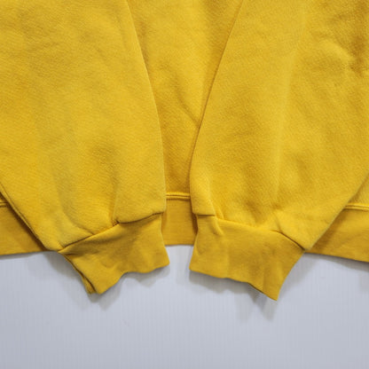 【中古品】【メンズ】 EDWIN エドウィン USA製 80～90’S RAGLANSLEEVE SWEATSHIRT ラグランスリーブ スウェットシャツ トップス 長袖 146-261029-ya-01-izu サイズ：L カラー：イエロー 万代Net店