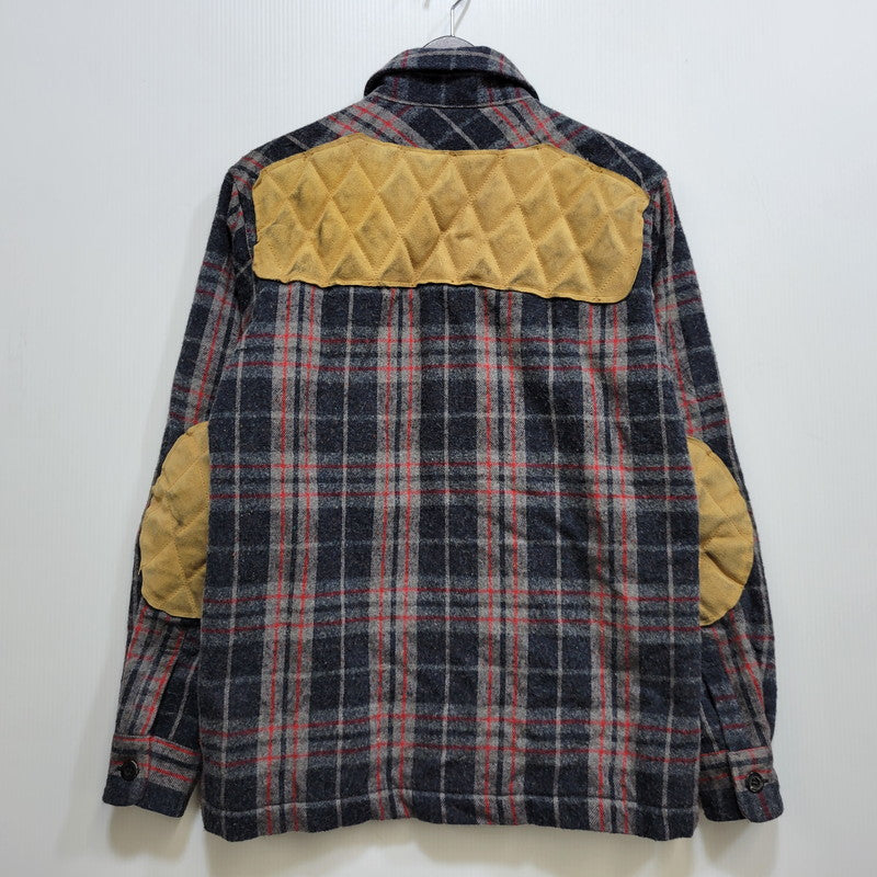 【中古品】【メンズ】 HBNS ハバノス TCF限定 WOOL SHIRT JACKET ウール シャツ ジャケット アウター 142-261029-ya-02-izu サイズ：M カラー：グレー系 万代Net店