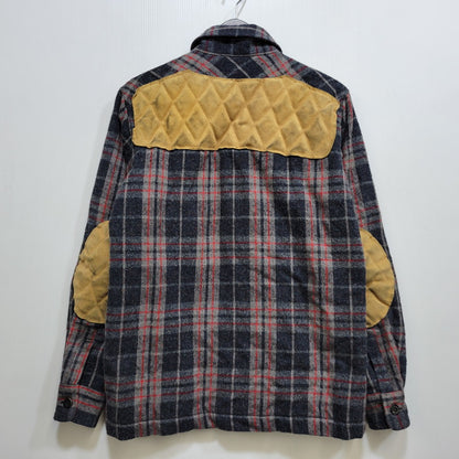 【中古品】【メンズ】 HBNS ハバノス TCF限定 WOOL SHIRT JACKET ウール シャツ ジャケット アウター 142-261029-ya-02-izu サイズ：M カラー：グレー系 万代Net店