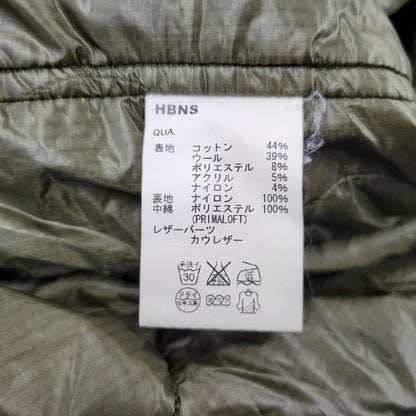 【中古品】【メンズ】 HBNS ハバノス TCF限定 WOOL SHIRT JACKET ウール シャツ ジャケット アウター 142-261029-ya-02-izu サイズ：M カラー：グレー系 万代Net店
