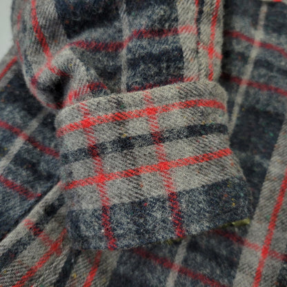 【中古品】【メンズ】 HBNS ハバノス TCF限定 WOOL SHIRT JACKET ウール シャツ ジャケット アウター 142-261029-ya-02-izu サイズ：M カラー：グレー系 万代Net店