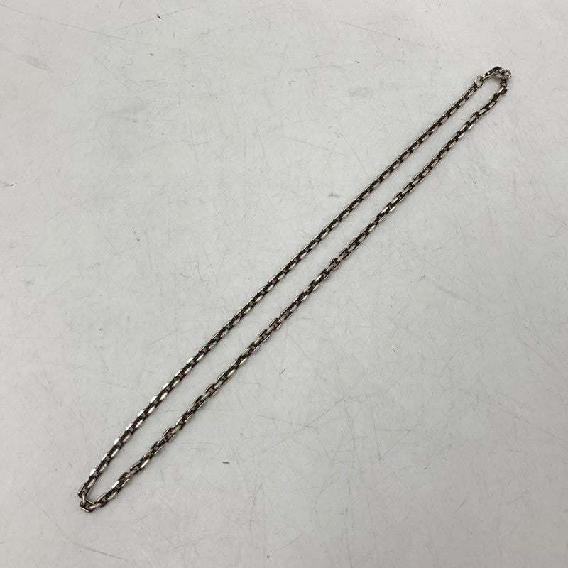 【中古品】【メンズ/レディース】 SAAD サード 925 CUT AZUKI CHAIN NECKLACE カットアズキチェーン ネックレス アクセサリー 191-261021-as-05-izu カラー：シルバー 万代Net店