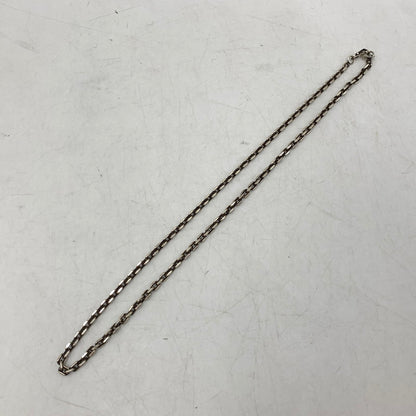 【中古品】【メンズ/レディース】 SAAD サード 925 CUT AZUKI CHAIN NECKLACE カットアズキチェーン ネックレス アクセサリー 191-261021-as-05-izu カラー：シルバー 万代Net店