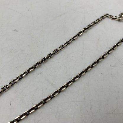 【中古品】【メンズ/レディース】 SAAD サード 925 CUT AZUKI CHAIN NECKLACE カットアズキチェーン ネックレス アクセサリー 191-261021-as-05-izu カラー：シルバー 万代Net店