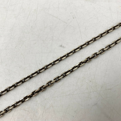 【中古品】【メンズ/レディース】 SAAD サード 925 CUT AZUKI CHAIN NECKLACE カットアズキチェーン ネックレス アクセサリー 191-261021-as-05-izu カラー：シルバー 万代Net店