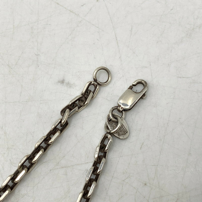 【中古品】【メンズ/レディース】 SAAD サード 925 CUT AZUKI CHAIN NECKLACE カットアズキチェーン ネックレス アクセサリー 191-261021-as-05-izu カラー：シルバー 万代Net店