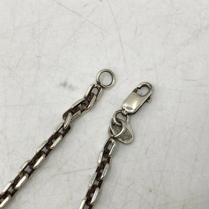【中古品】【メンズ/レディース】 SAAD サード 925 CUT AZUKI CHAIN NECKLACE カットアズキチェーン ネックレス アクセサリー 191-261021-as-05-izu カラー：シルバー 万代Net店
