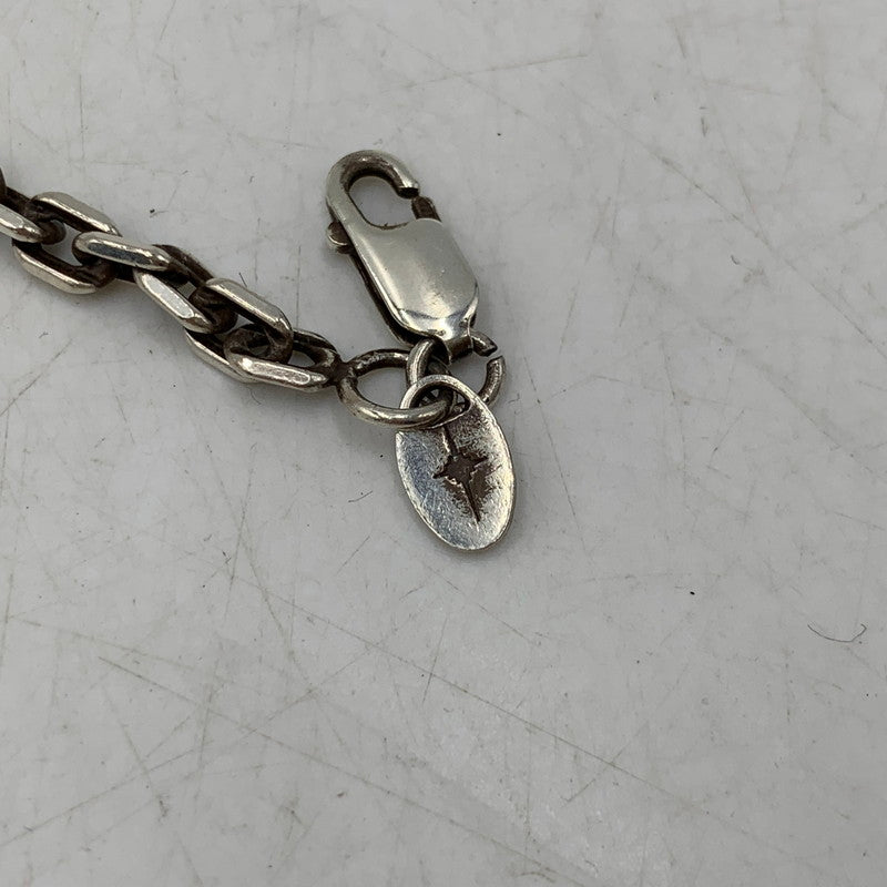 【中古品】【メンズ/レディース】 SAAD サード 925 CUT AZUKI CHAIN NECKLACE カットアズキチェーン ネックレス アクセサリー 191-261021-as-05-izu カラー：シルバー 万代Net店